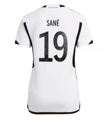 Tyskland Leroy Sane #19 Hemmatröja Kvinnor VM 2022 Kortärmad